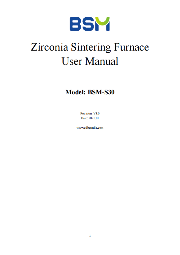 BSM_Sintering_S30_Instruction Manual_202502