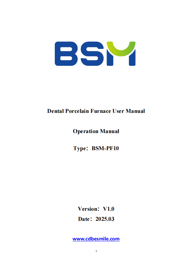 BSM_Sintering_PF10_Instruction Manual_20250410